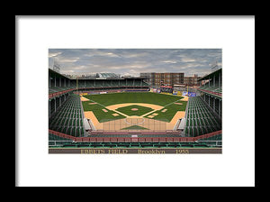 Ebbets Field 1955 - Framed Print