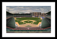 Load image into Gallery viewer, Ebbets Field 1955 - Framed Print
