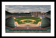 Load image into Gallery viewer, Ebbets Field 1955 - Framed Print
