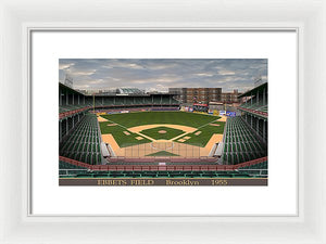 Ebbets Field 1955 - Framed Print