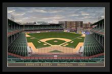 Load image into Gallery viewer, Ebbets Field 1955 - Framed Print
