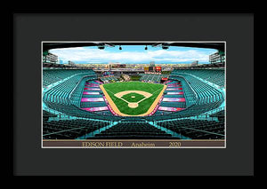 Edison Field 2020 - Framed Print