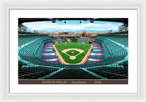 Edison Field 2020 - Framed Print