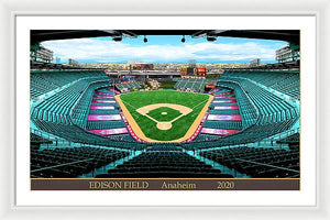 Edison Field 2020 - Framed Print