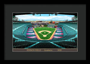 Edison Field 2020 - Framed Print