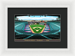 Edison Field 2020 - Framed Print