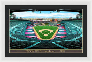 Edison Field 2020 - Framed Print