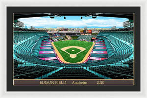 Edison Field 2020 - Framed Print