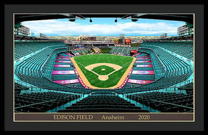 Edison Field 2020 - Framed Print