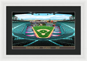 Edison Field 2020 - Framed Print