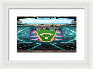 Edison Field 2020 - Framed Print