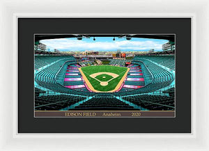 Edison Field 2020 - Framed Print