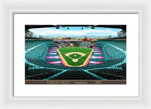 Edison Field 2020 - Framed Print