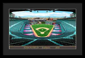 Edison Field 2020 - Framed Print