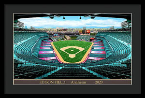 Edison Field 2020 - Framed Print