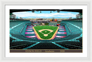 Edison Field 2020 - Framed Print