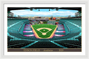 Edison Field 2020 - Framed Print