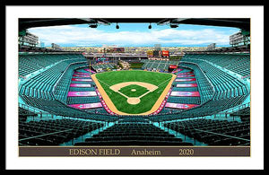 Edison Field 2020 - Framed Print