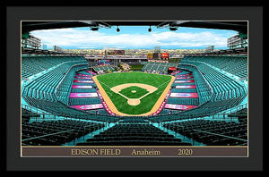 Edison Field 2020 - Framed Print