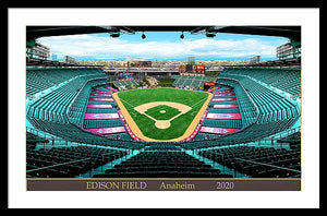 Edison Field 2020 - Framed Print