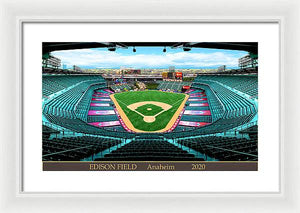 Edison Field 2020 - Framed Print