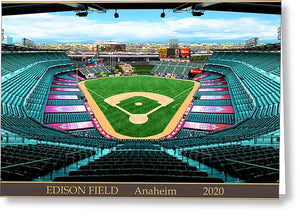 Edison Field 2020 - Greeting Card