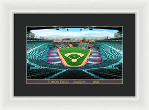 Edison Field 2020 - Framed Print