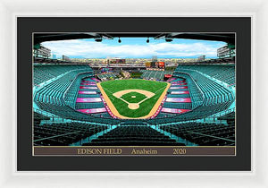 Edison Field 2020 - Framed Print