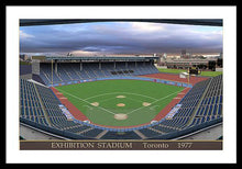 Load image into Gallery viewer, Exhibition Stadium 1977 - Framed Print
