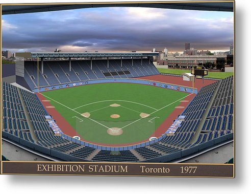 Exhibition Stadium 1977 - Metal Print