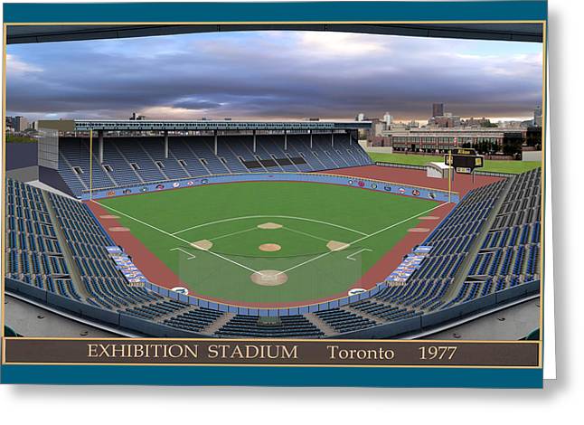 Exhibition Stadium 1977 - Greeting Card