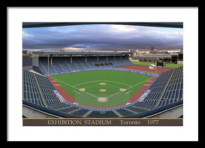 Exhibition Stadium 1977 - Framed Print