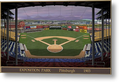 Exposition Park 1903 - Metal Print