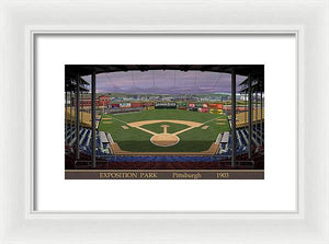 Exposition Park 1903 - Framed Print