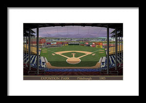 Exposition Park 1903 - Framed Print