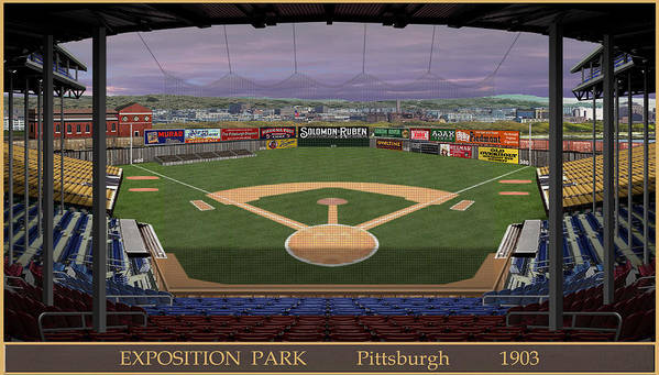 Exposition Park 1903 - Art Print