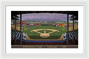 Exposition Park 1903 - Framed Print