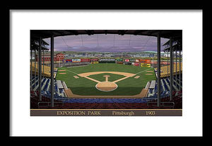 Exposition Park 1903 - Framed Print