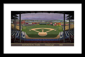 Exposition Park 1903 - Framed Print