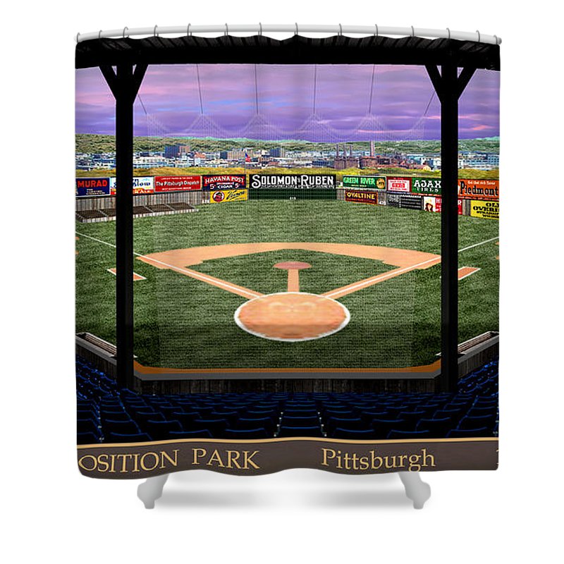 Exposition Park 1903 - Shower Curtain