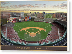 Fenway Park 1912 - Canvas Print