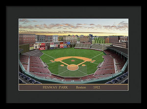 Fenway Park 1912 - Framed Print