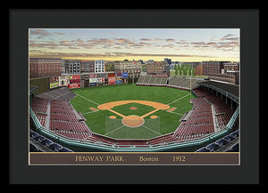 Fenway Park 1912 - Framed Print