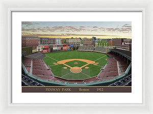 Fenway Park 1912 - Framed Print