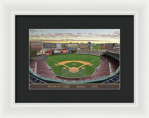 Fenway Park 1912 - Framed Print