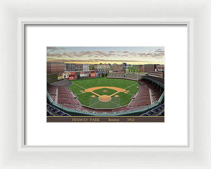 Fenway Park 1912 - Framed Print