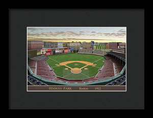 Fenway Park 1912 - Framed Print