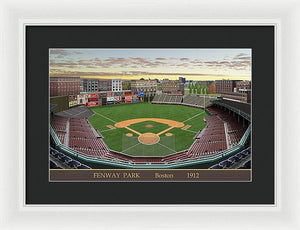 Fenway Park 1912 - Framed Print