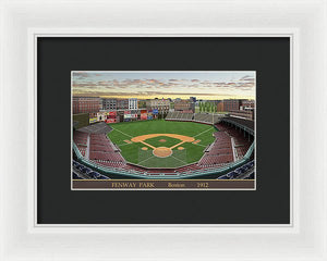 Fenway Park 1912 - Framed Print