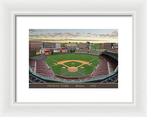 Fenway Park 1912 - Framed Print